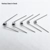 304 Stainless Steel Torsion Spring 1.2mm Wire Diameter 3 6 9 Coils V Shape Hairpin Twist Spring Industrial Hardware
