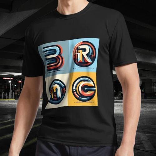 brmc Active T-Shirt Funny Size Mode American T-shirt 3XL
