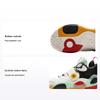 Li Ning Kinder Basketball All City 8 Weich Bequem Modisch Vielseitig High-Top Basketballschuhe Kinder Sneaker Champagner-Weiß YKBS114-15