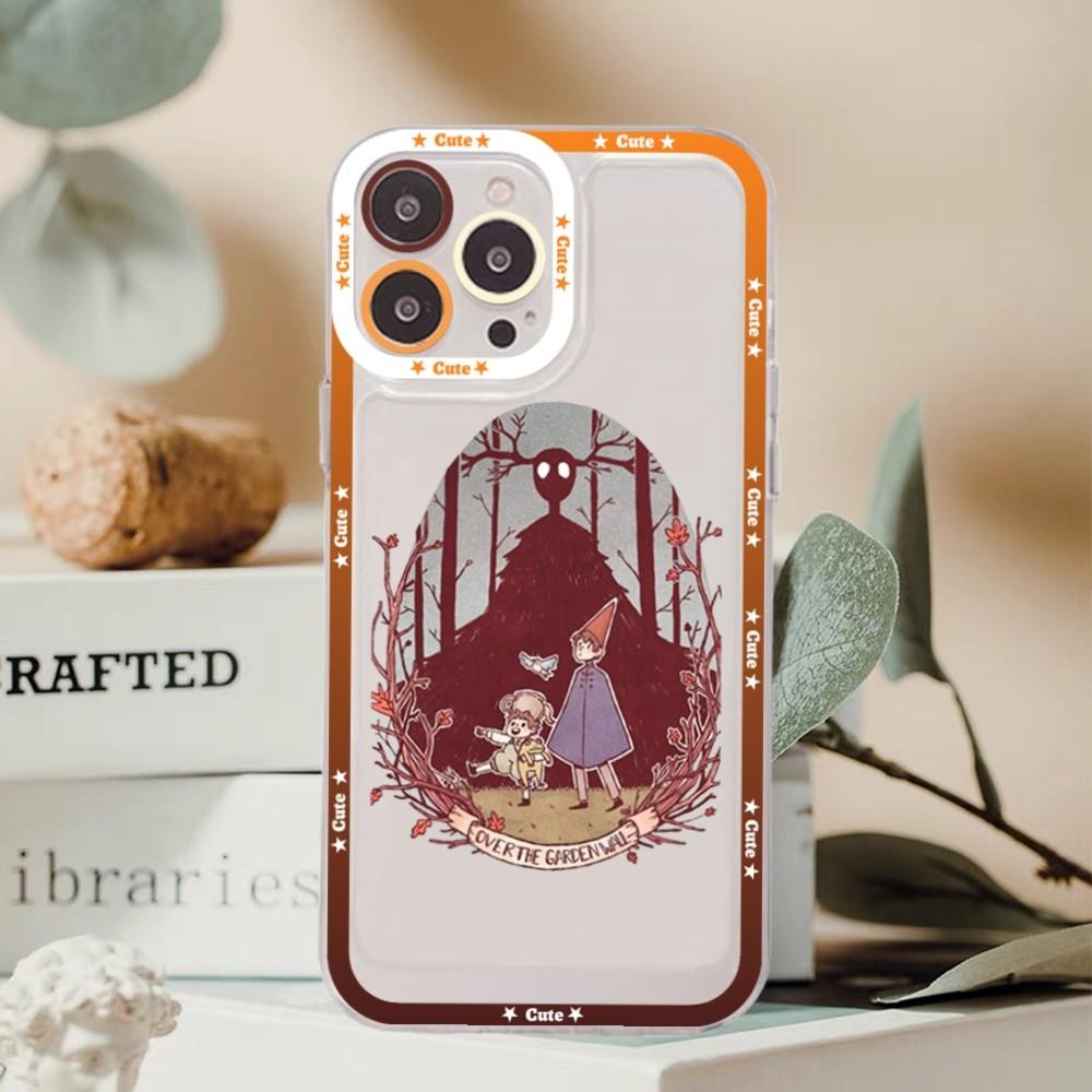 Cartoon O-Over the G-Garden W-Wall Phone Case For iPhone 15 11 12 13 14 Mini Pro Max XR X XS TPU Clear Case