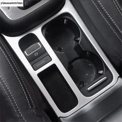 Auto Mittelkonsole Getränkehalter Rahmen Abdeckung Zierleisten Zubehör Passend für VW Tiguan MK1 2008 2009 2010 2011 2012 2013 2014 2015