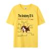 The Anatomy Of A Beagle Dog Tshirt Vintage Animals Lovers Retro Style TShirt Breathable Cloth Tees Tops
