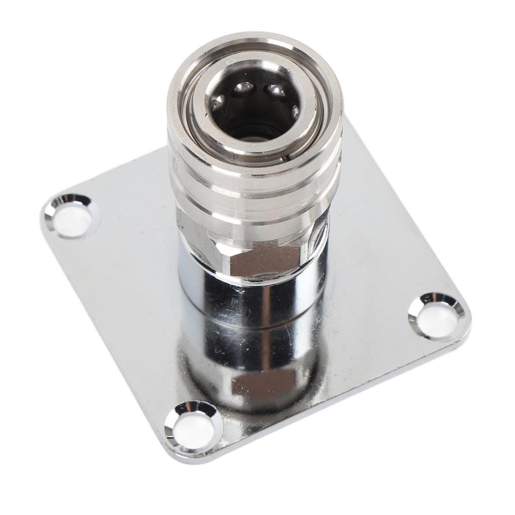 Schaum Hochdruckreiniger Halter Aluminiumlegierung Platzsparend Einfache Lagerung 1/4 Zoll Schnellanschluss Wandhalterung Schaumkanone Organizer Gestell