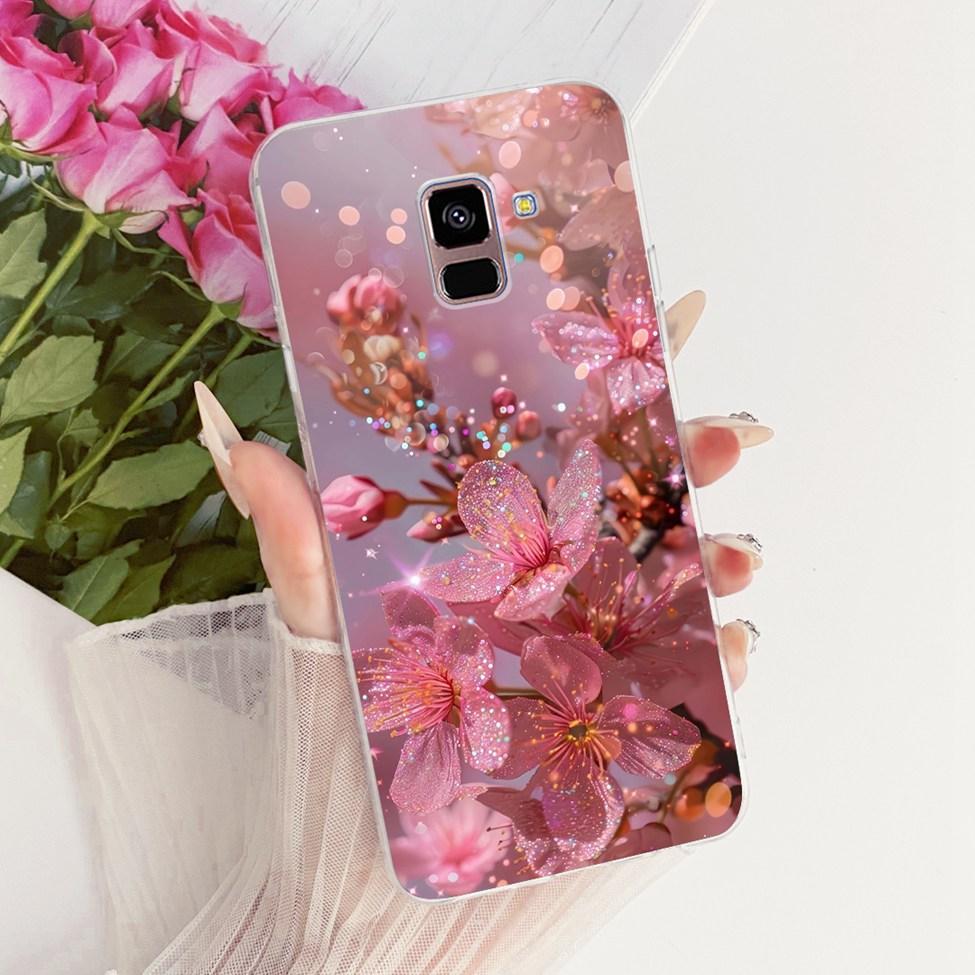 Clear Casing For Samsung Galaxy A8 Plus 2018 SM-A730F Phone Case For Samsung A8 Plus 2018 Cover Cute Fashion Funny Cool Painted