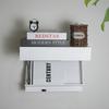 Magic Flap Wall Shelf With Hidden Secret Compartment Concealed Floating Shelf Wall-Mounted Storage Rack Hidden Compartment