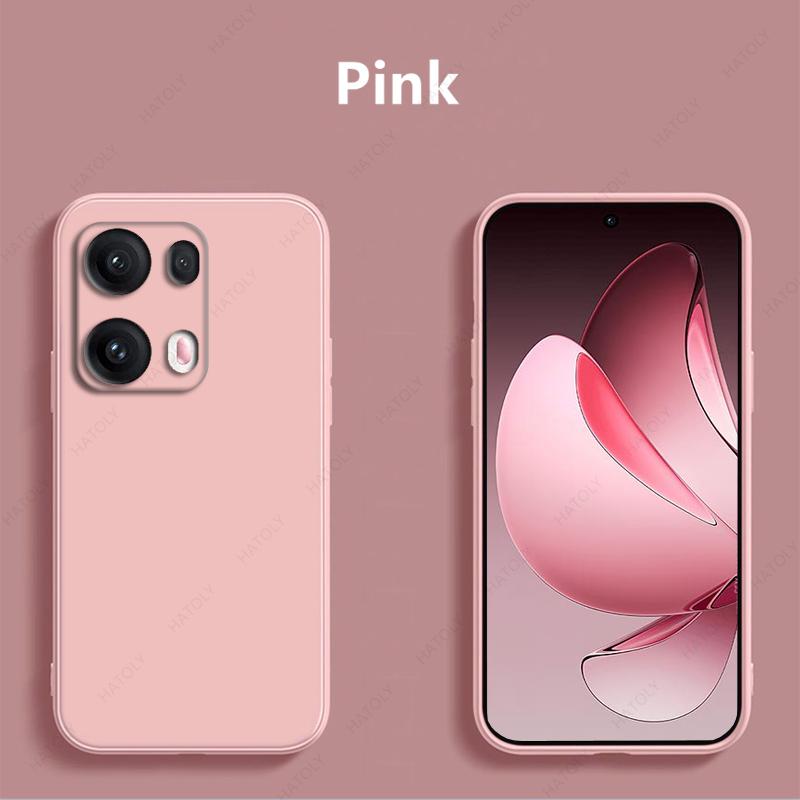 Liquid Silicone Phone Case For Oppo Reno13 5G Case Cover Shockproof Funda Back Cover For Oppo Reno13 Pro 5G Case