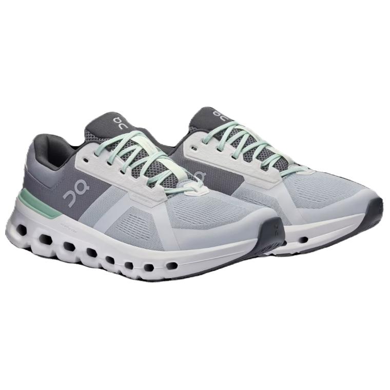 ON Cloudrunner 2 Wide Glacier Sage Tênis Masculinos Cinza 3ME10322594