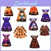 Girls Princess The Nightmare Before Christmas Dress Halloween Cosplay Skirt