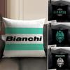 Bianchi Logo Pillow Case Pattern Printed Pillowcase for Living Room Sofa Cushion Cover & Bedroom Decor