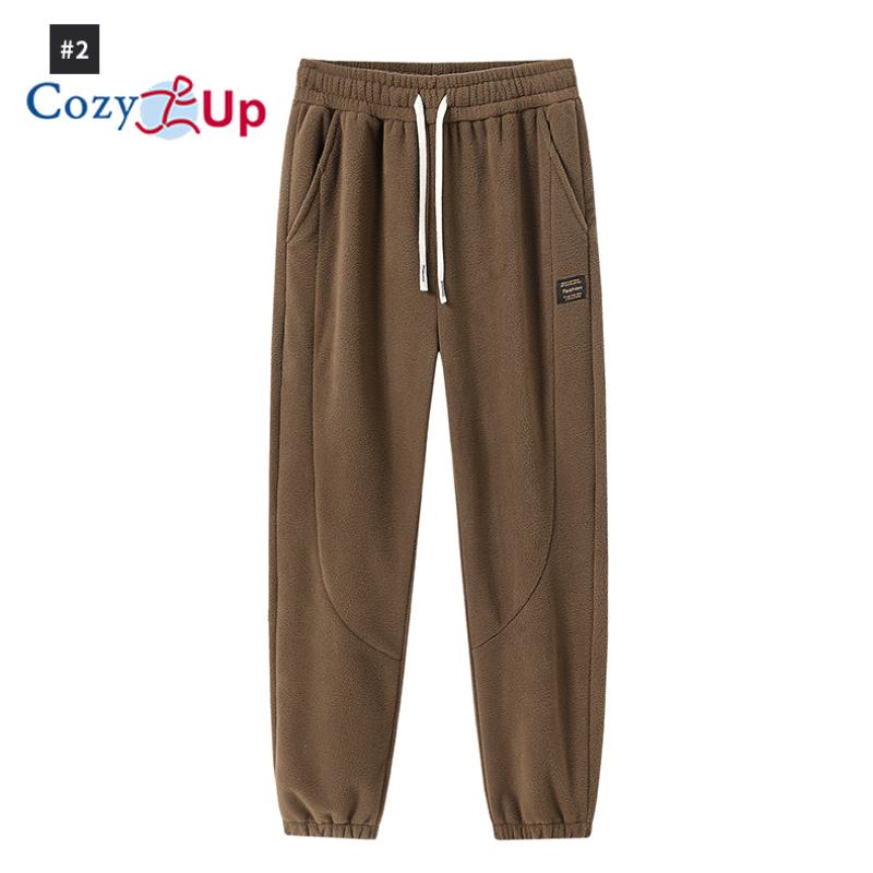 

Утепленные теплые спортивные штаны Cozy Up Polar Fleece, мужские леггинсы свободного покроя XL кофейный