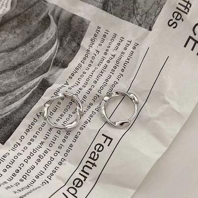 Twisted Gold Hoop Earrings For Women, Thick Chunky Hoops Hypoallergenic Vintage Twist Earings Big