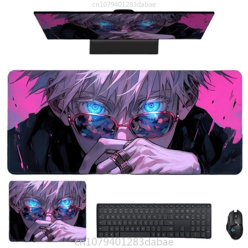 Jujutsu Kaisen leather mouse pad oversized anime computer keyboard pad esports table mat boys computer accessories boys