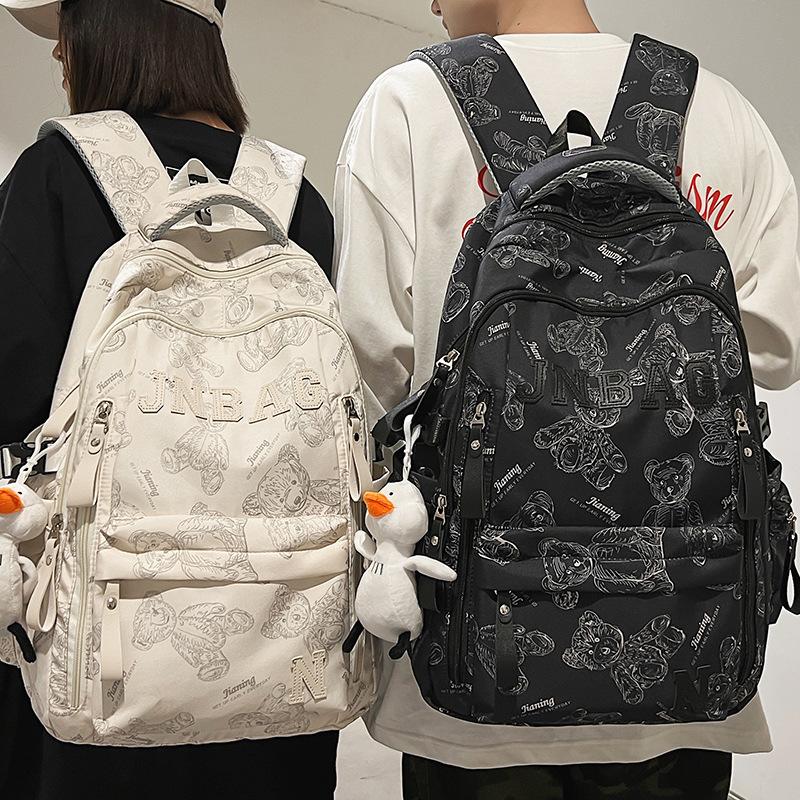Children's School Bag Elementary School Student Girl Junior High School Student Male Printed Backpack Middle School Student College Student