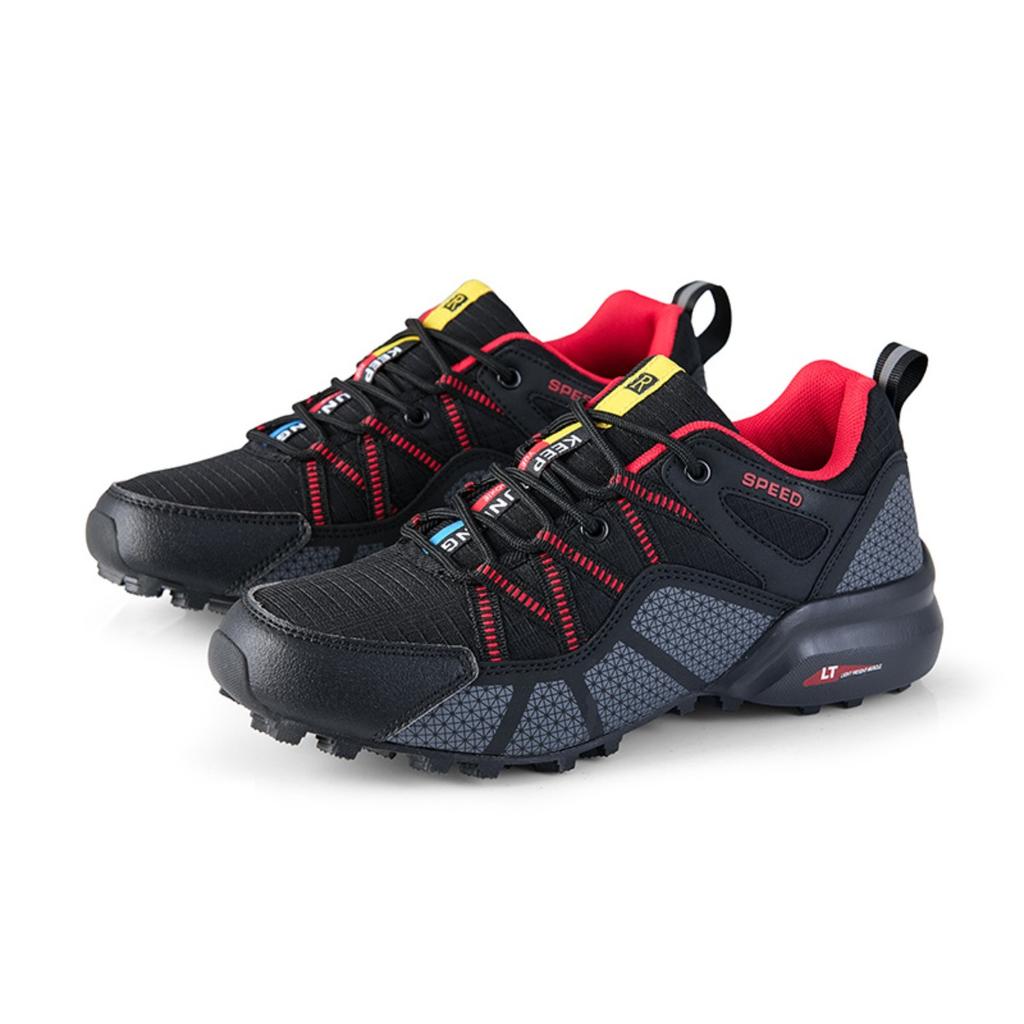 Zapatos de Senderismo para Hombre, Transpirables de Caña Baja, Adecuados para Exploración Urbana, Uso Casual, Forma de Zapato a la Moda, Suela de Agarre Robusto