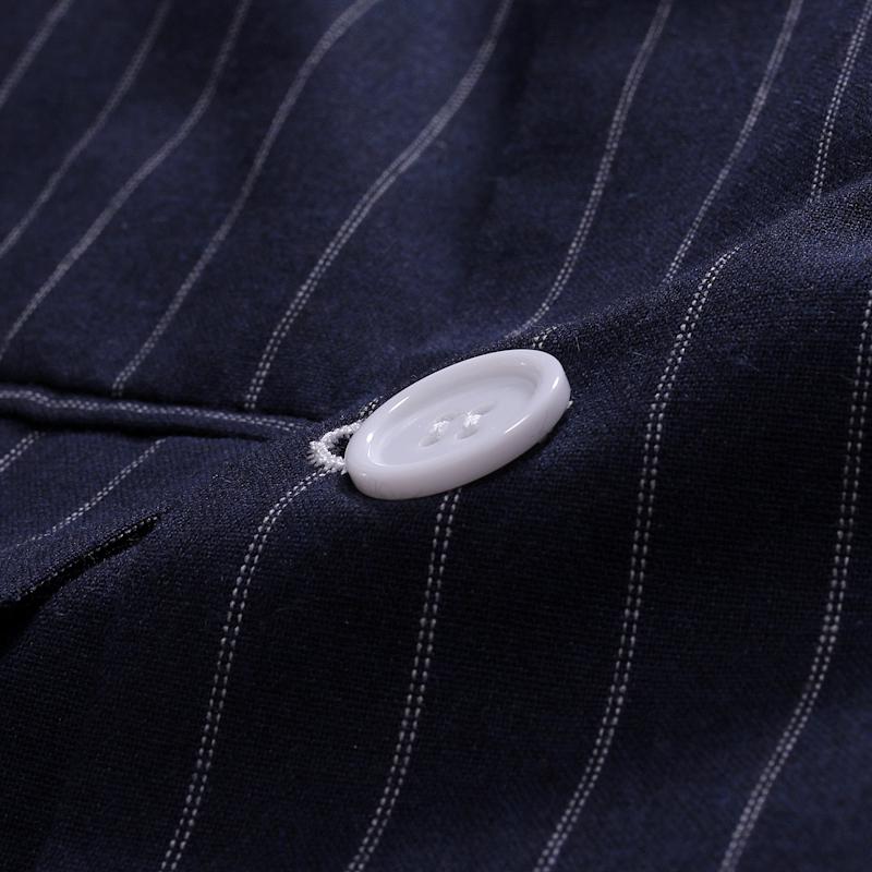Blazer Gessato Doppio Petto da Uomo - Taglia Europea, Collezione Autunno/Inverno 2020