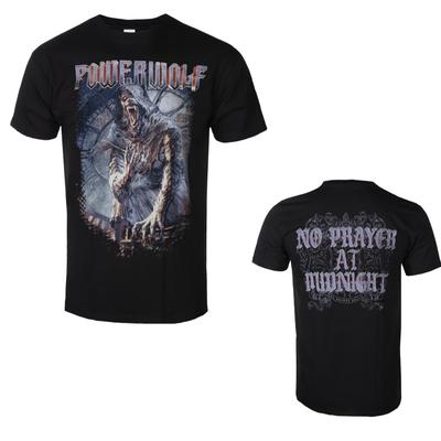 Heißes Powerwolf Band Grafik Baumwoll T-Shirt Unisex Sommer Kurzarm Modemarke Tee Luxus Lässig Vintage Retro Oberteil