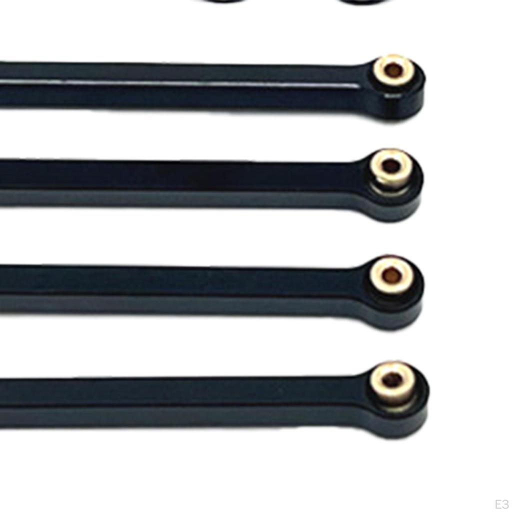8 Pack Chassis Linkage Rods for FCX24 Trucks, Aluminum Alloy Parts 1/24 Scale Models