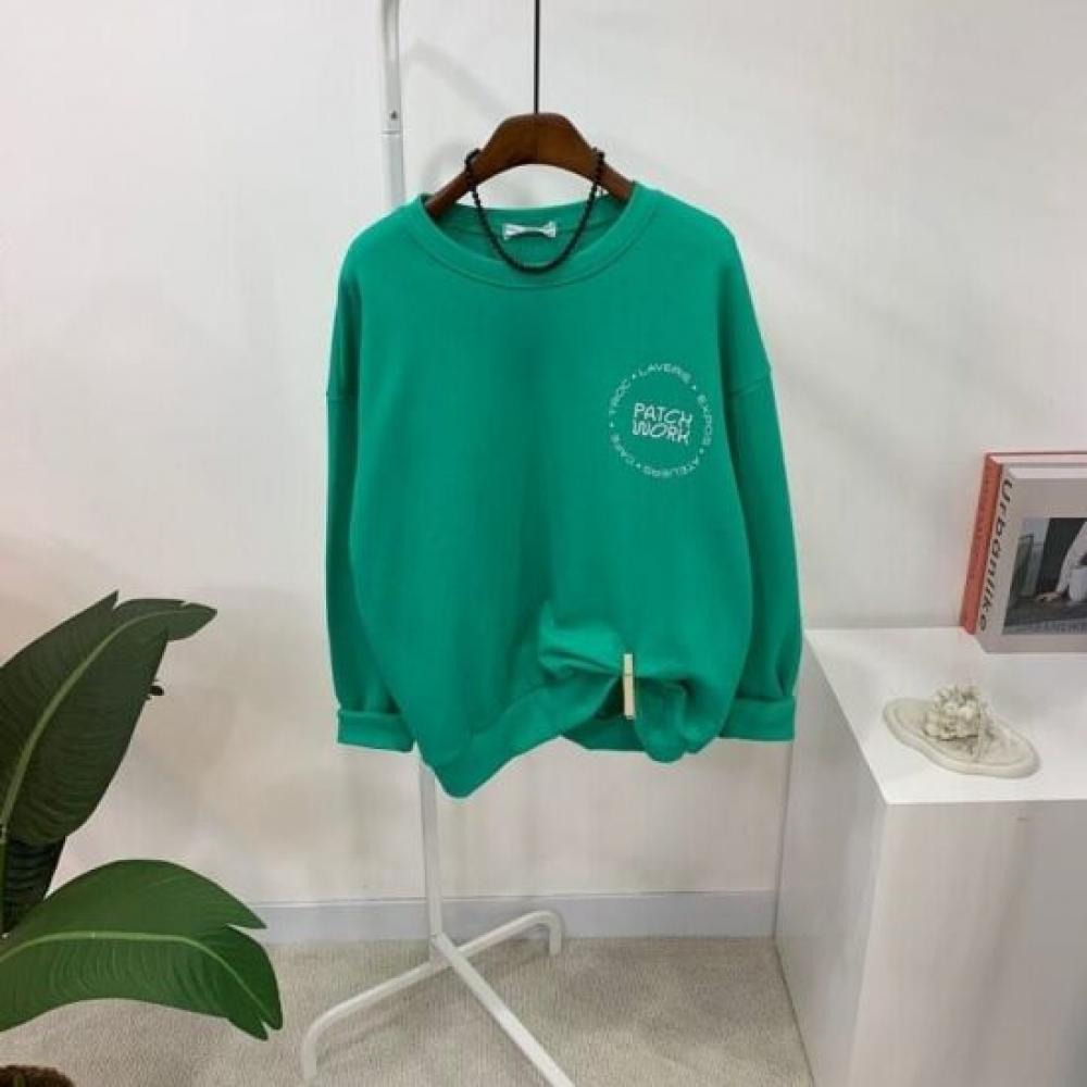 C S In The Room Long Sleeve SweatShirt With letterIng baCk prInt 4 ColorS