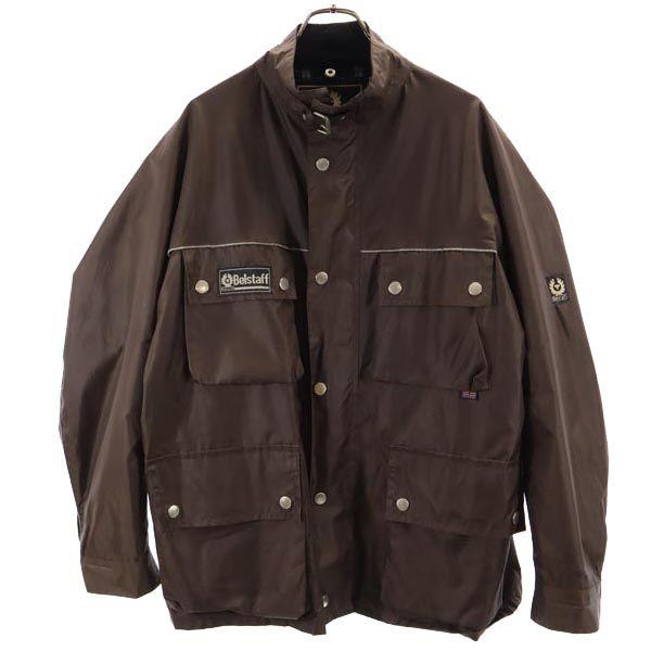 BELSTAFF Long sleeve Nylon jacket XL Brown trial Men's Used