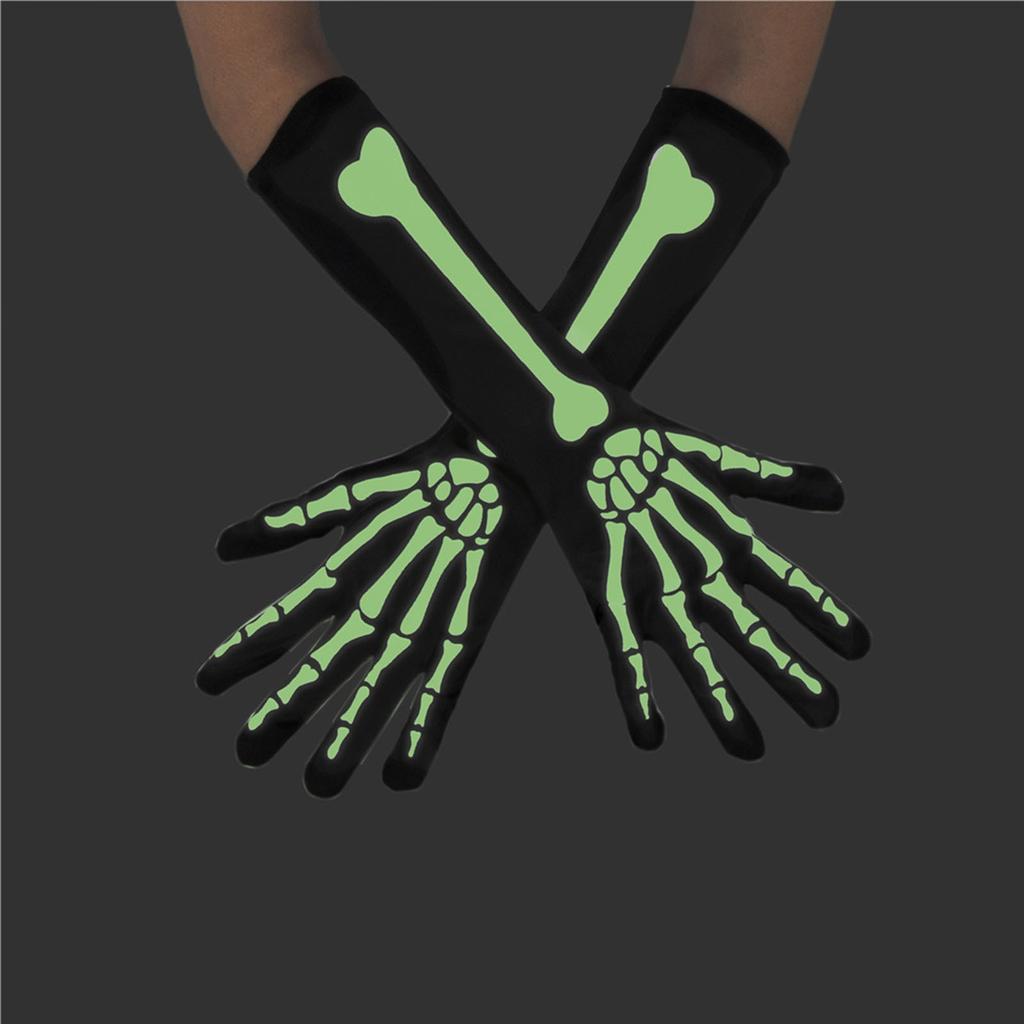 Skeleton Gloves Stockings Halloween Costume For Costume Role Play Accessories