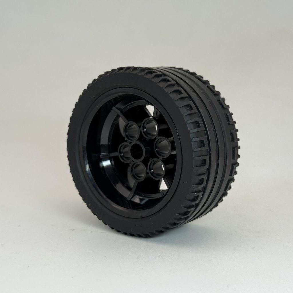 LEGO-Compatible Technic Tire 56×28mm for MOC Building Blocks Car Wheels