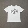 Fun Printing Shortsleeved Summer New Pure Cotton Loose Men and Women Couple Crew Neck Tshirt