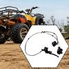 Metal Front Twin Brake Caliper Master Cylinder Kit for Go Kart Golf Cart UTV 4 Wheeler Easy Install