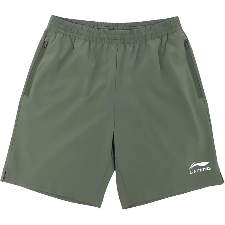 

Li Ning Letter Print Loose Fit Casual Shorts Unisex Shorts Green YKSU111-2