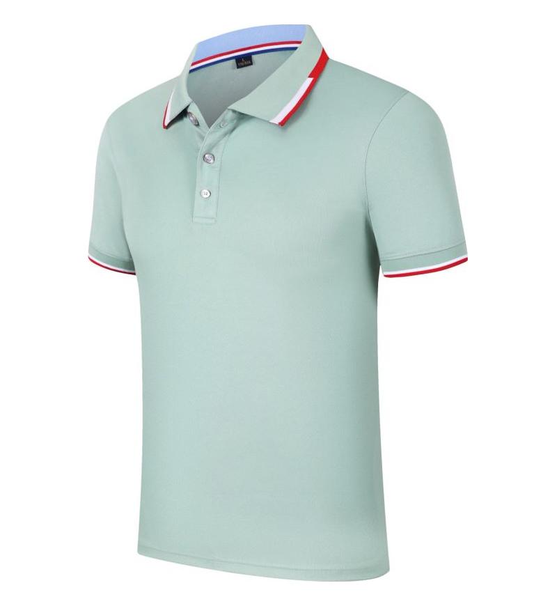 

Высококачественные летние рубашки с коротким рукавом, однотонные, классические, для бизнеса, униформа компании, футболка YG-003 XXXXL светло-зеленый