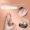 Mini Wireless Bluetooth Earphones: Invisible, Waterproof, Noise-Cancelling In-Ear Headphones for Running with Display