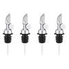 Auto Opening Wine Pourer Leak Proof Spouts Premium Nonrust Steel Universal Bottles Adapter Modern Kitchens Accessory