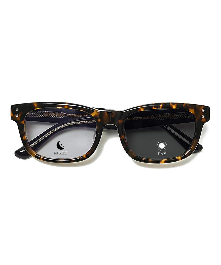 Climie ROB Photochromic Sunglasses for Biker UV Clear Wellington Adjustable Fashion Tortoiseshell Combi Free COMBI DEMIX Photochromic Lenses Men,