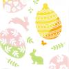 JIKAN STYLE Tenugui Hand Made In Traditional Happy Mail 50307 Towel, Stylish, Chusen-dyed Cotton, Japan, Souvenir, Craft, Spring, Easter, Cotton,