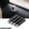 4x Real Carbon Fiber Auto Car SUV Interior Door Lock Knob Pin Handles Universal