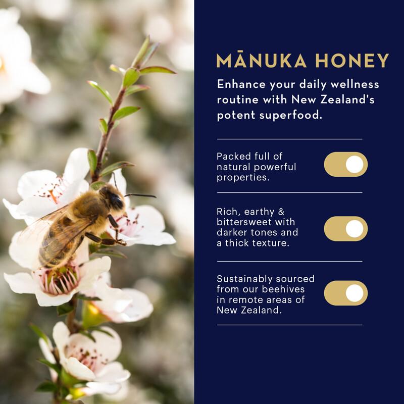 Manuka Honey Lozenges, Natural Blackcurrant, MGO 400+, 58 Lozenges