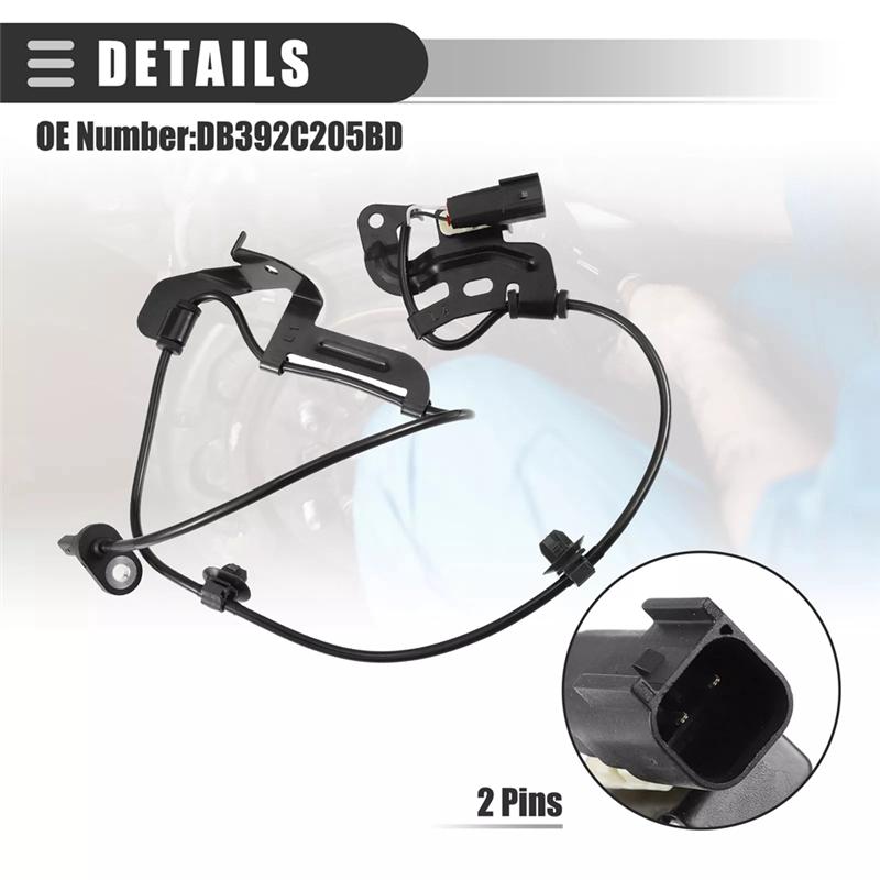 Front ABS Wheel Speed Sensor For Ford Ranger 2012- ABS Sensor Antilock Brakes