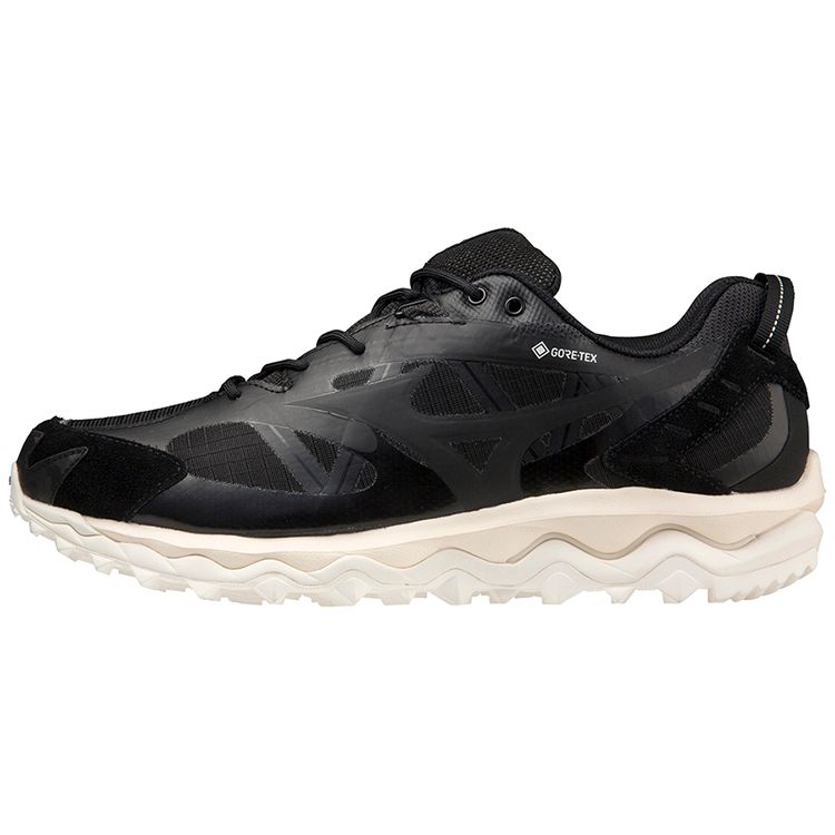 Mizuno Wave Mujin TL GTX Мужская повседневная обувь с низким верхом Черная ткань D1GA221701 42.5
