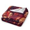 The Vampire Diaries Printed Blanket For Men Women Warm Cozy Fluffy Throw Blankets for Couch 50x60 Inches Multiple Sizes