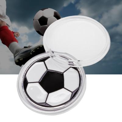 Futbol Hakemi Flip Madeni Para Çift Taraflı Hakem Yan Atış Madeni Para Profesyonel Futbol Seçimi Yan Atış Madeni Para Aracı Dayanıklı