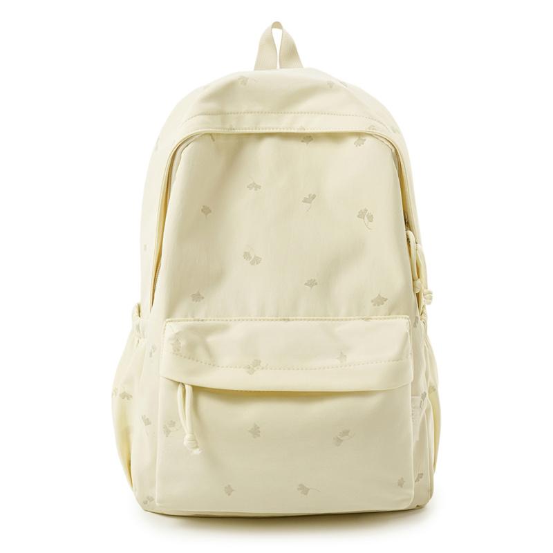 Student's Large Capacity Schoolbag Women's Embroidered Backpack