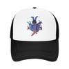 FNAF Bei Freddys Wir Lieben Bonnie Netz Baseballkappe Unisex Mode Sonnenhüte Dad Hat Verstellbar Sommer Truckerhut