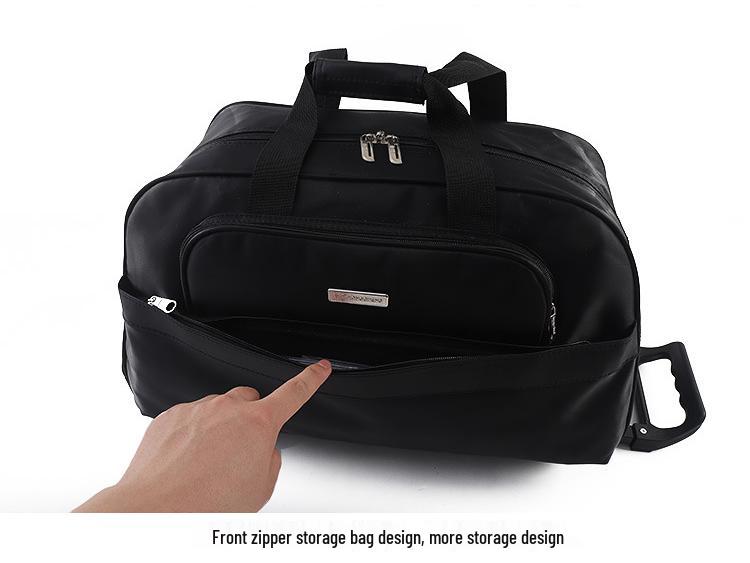 Bag Waterproof Trolley Foldable Travel Large Capacity Lightweight For Shortdistance Journeys Unisex Use