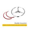 ABS Heck Stern Embleme Kofferraum Stern Logo Aufkleber Plakette für Mercedes Benz W204 W205 W206 W212 W213 W177 W176 W117 W222 W223