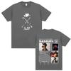 Rapper Samuel Slzr Tour T Shirts Unisex Women Hip Hop Pop Music Tshirts Harajuku Gothic Style Casual Oversized T Shirt