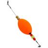 Roter Fisch Korkpose Angelgerät Hohe Empfindlichkeit Langlebiger Pose Stick für Tiefwasser Orange