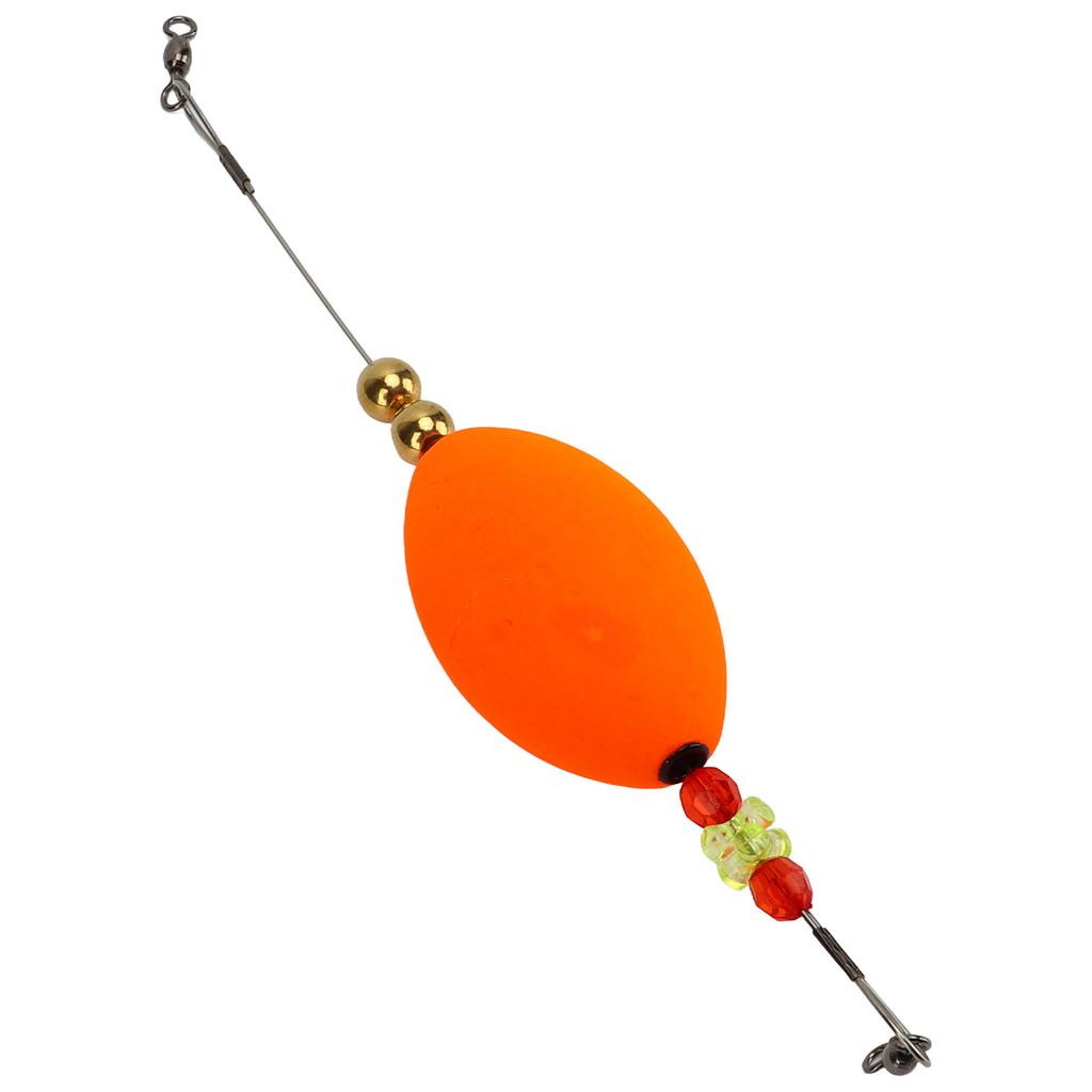 Roter Fisch Korkpose Angelgerät Hohe Empfindlichkeit Langlebiger Pose Stick für Tiefwasser Orange