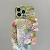 Wavy Flower Creative Phone Case for iPhone 17 Pro Max, Protective Covers for iPhone 14-16, Cartoon Design.