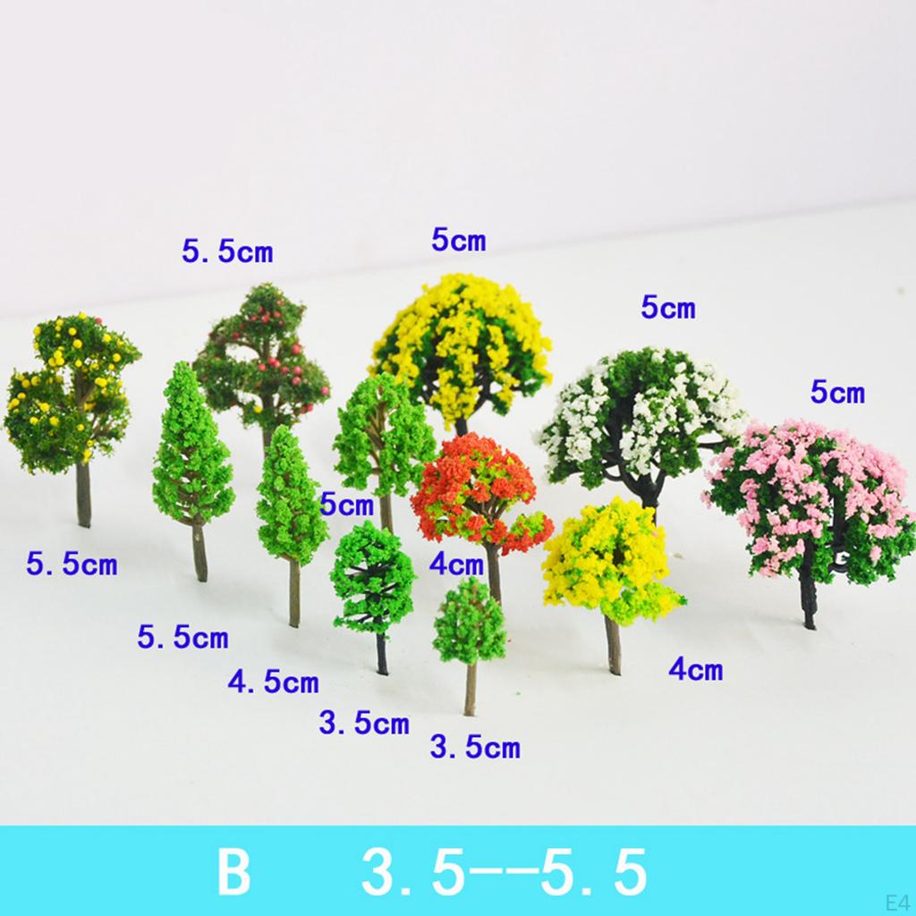 Model Trees Ornament Decoration Micro Landscape Table Architectural Props DIY Miniature Diorama