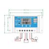 10W Framed Polycrystalline Solar Panel Kit with Controller - 12V/18V