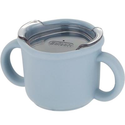 Edison Premium Silikon-Trainingsbecher 150 ml, blau, 1 Stück, beliebte koreanische Elternartikel